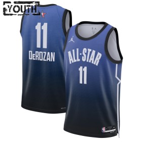 Camiseta Niños NBA All-Star 2023 Team 1 Demar Derozan 11 Nike Azul Swingman